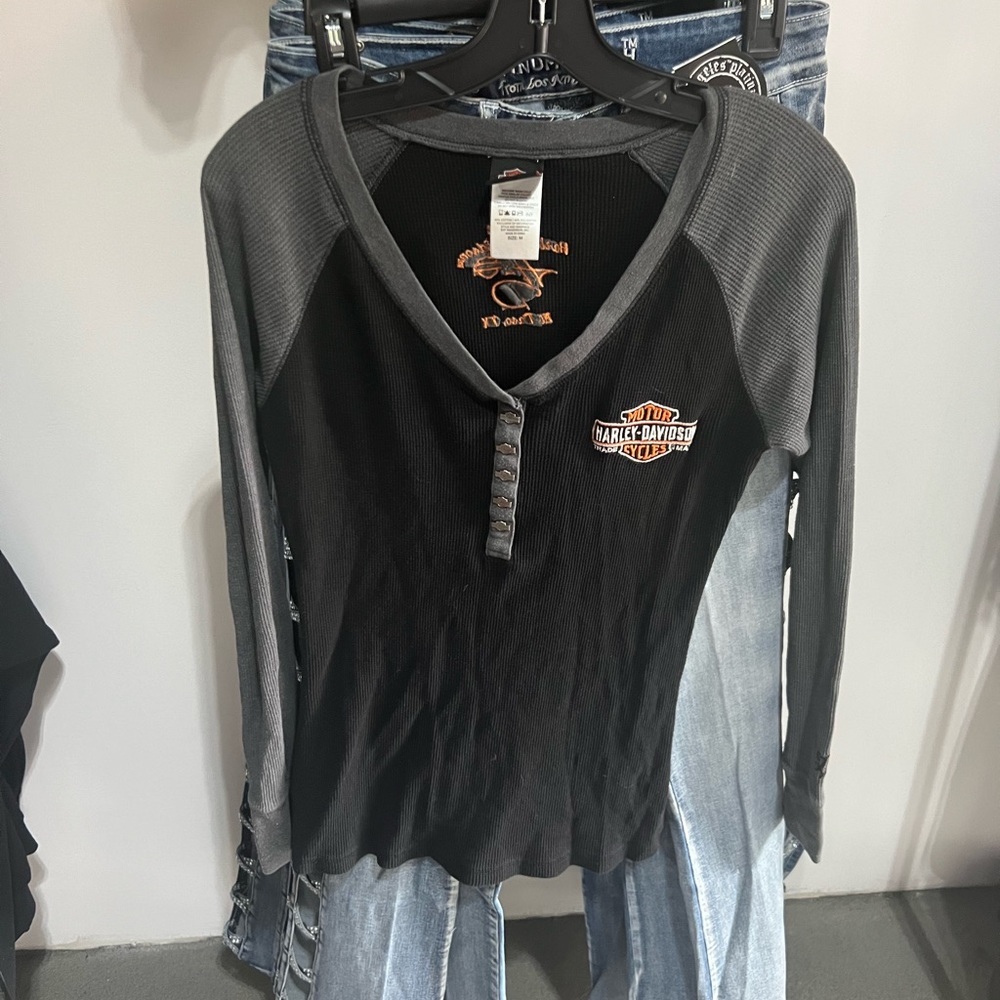 Harley Davidson Waffle long Sleeve